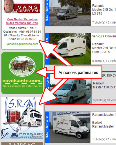 Annonces partenaires