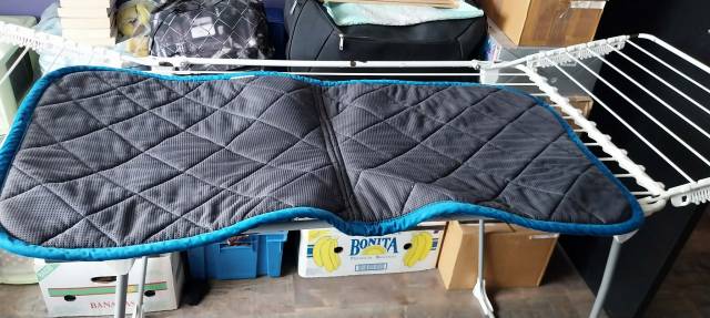 Tapis selle Lami-cell bleu 