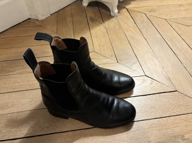 Boots noires taille 36