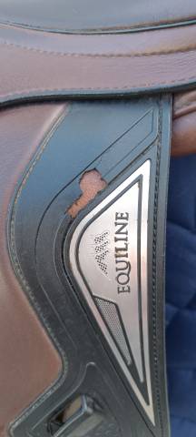 Selle &eacute;quiline taille 17 