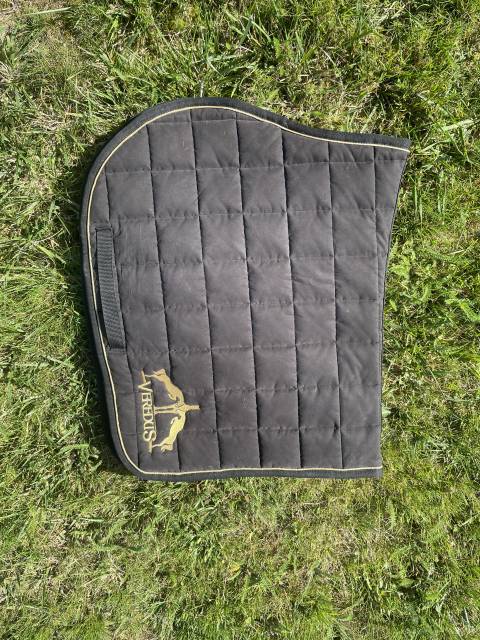 Tapis Veredus Noir et Or 
