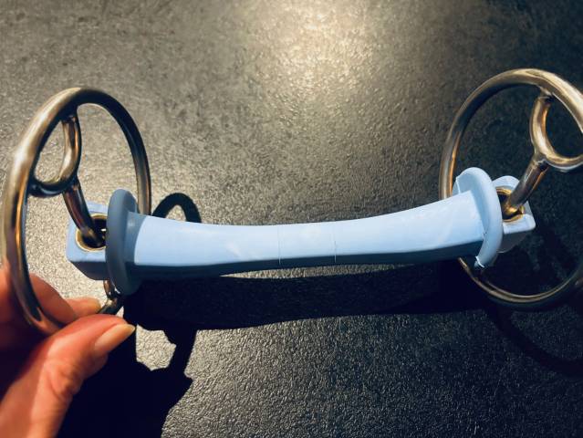 Mors Poponcini Swivel 125 droit souple 