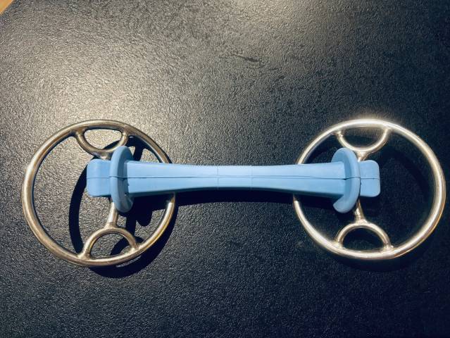 Mors Poponcini Swivel 125 droit souple 