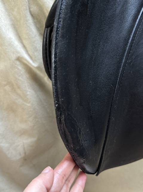 Selle mixte Stubben Siegfried II noire et fauve T.17,5/