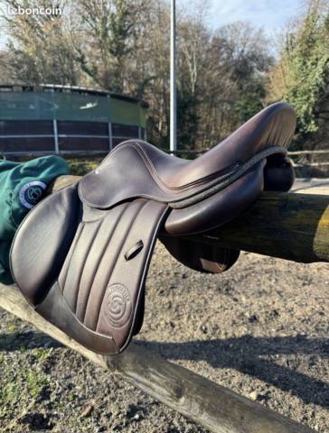 Selle forestier S&eacute;oul demie creuse 16,5 2022 
