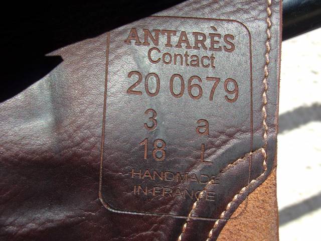 Selle Antares obstacle contact 18'