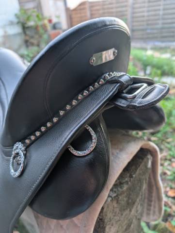 Selle Zaldi dressage 17,5