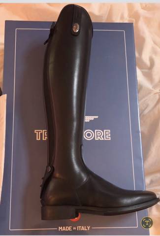 NEUF Bottes EQUITATION 1965 TRICOLORE Amabile cuir liss