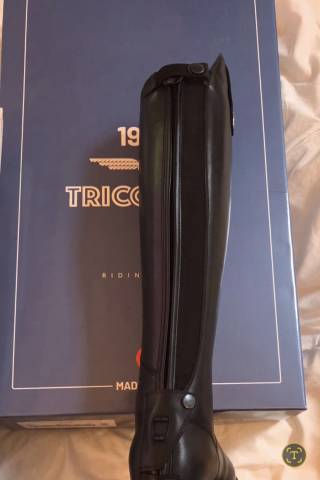 NEUF Bottes EQUITATION 1965 TRICOLORE Amabile cuir liss