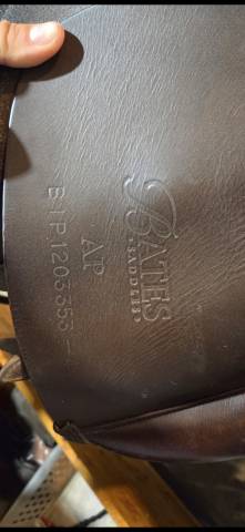Selle mixte Bates 17,5