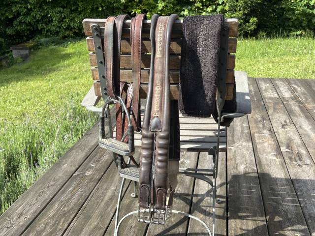 Selle Bruno Delgrange mod&egrave;le Partition 17,5 pouces