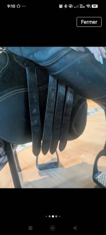 Selle ikonic hybride jump 16.5/17 noire