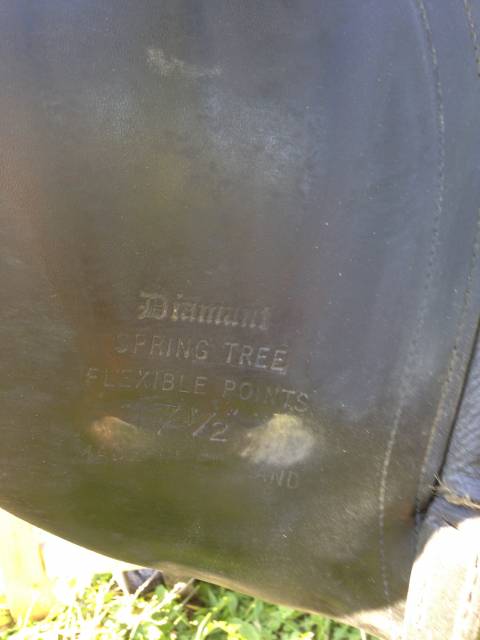 Selle de dressage cuir 17,5 pouces euroriding