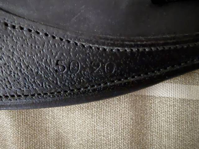 vends sangle DEVOUCOUX Makila noire 50cm