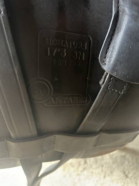 Selle dressage antares signatures 17,5 noir 