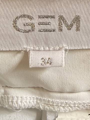 PANTALON GEM BLANC