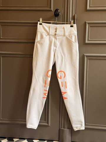 PANTALON GEM BLANC