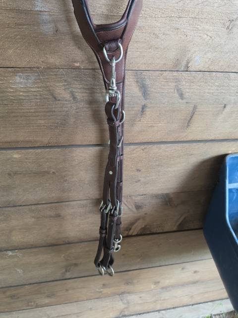 Collier de chasse &eacute;lastique grain&eacute; 3 points Antar&egrave;s 