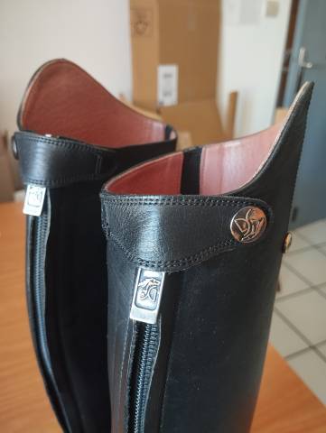 Bottes d'&eacute;quitation : Sergio grasso, 100%Cuir v&eacute;ritable
