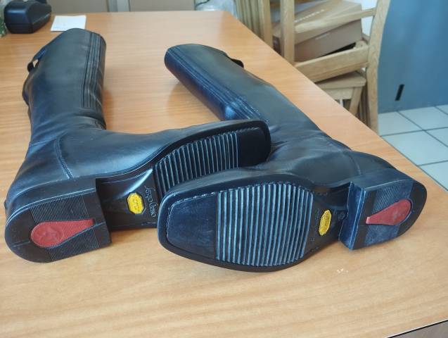 Bottes d'&eacute;quitation : Sergio grasso, 100%Cuir v&eacute;ritable
