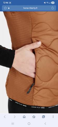 Veste horse pilot