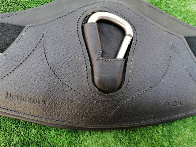 Sangle courte Devoucoux, noire, 70 cm