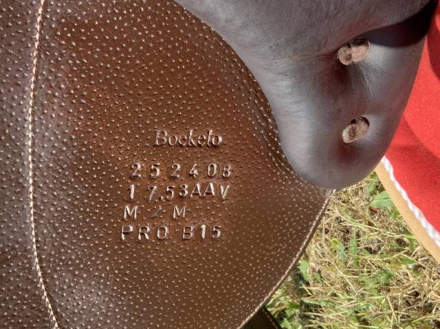 Vends selle Forestier boeckelo 2025. 17,5P, &eacute;tat neuf.