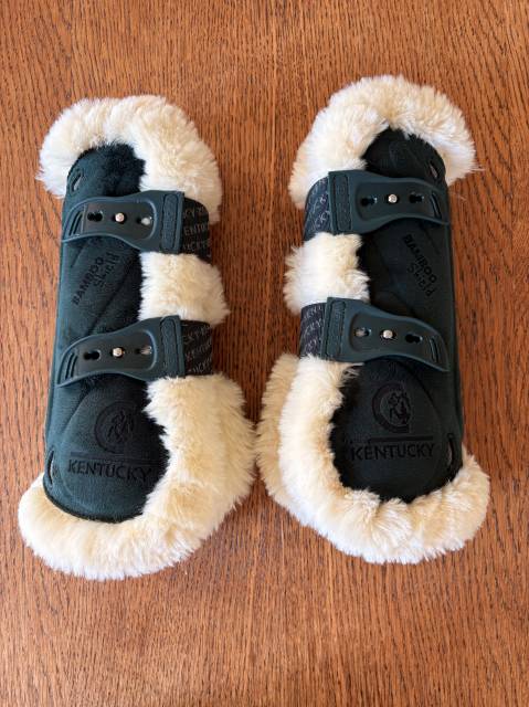 Gu&ecirc;tres mouton bamboo elastic velvet Kentucky
