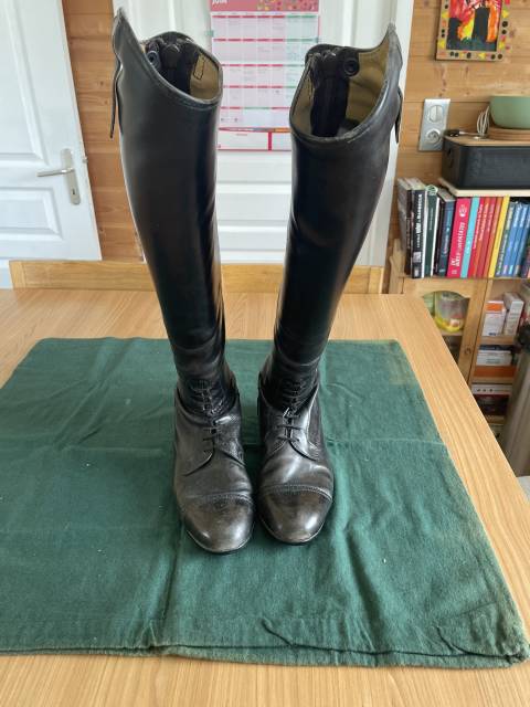 Bottes cuir Joel Albert Saumur 