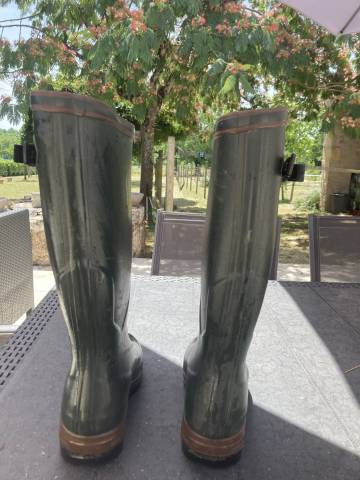 Bottes AIGLE anti-fatigue contre le froid
