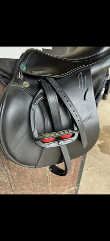 Selle Roma jump mixte noir 