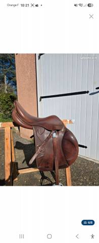 Selle mixte Prestige mod&egrave;le Michel Robert Robert  Taille 17 pouces