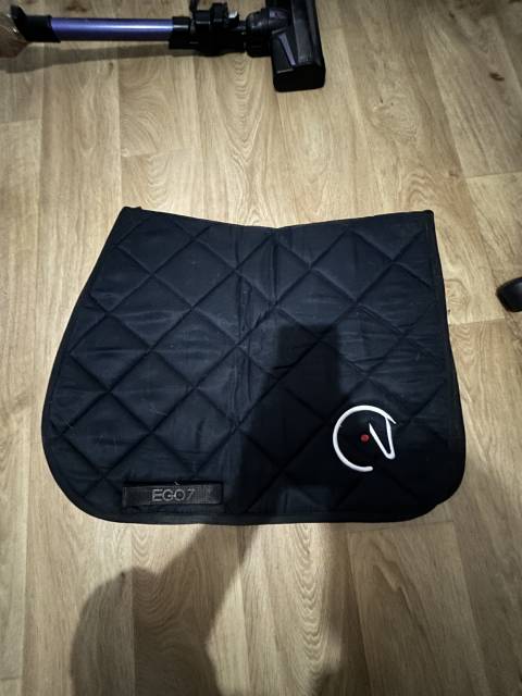Tapis de selle EGO7 Diamond noir &ndash; Tr&egrave;s bon &eacute;tat