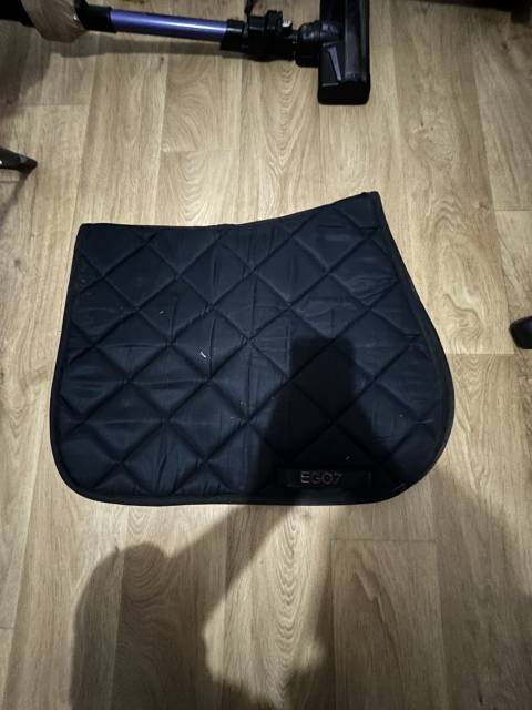 Tapis de selle EGO7 Diamond noir &ndash; Tr&egrave;s bon &eacute;tat