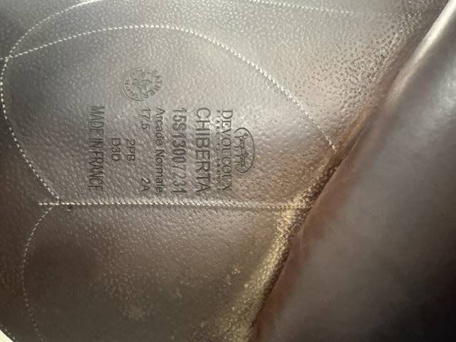 Selle Devoucoux Chiberta 2015 17,5 pouces Q2A