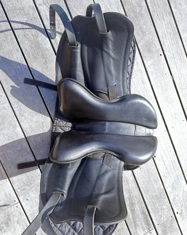 Selle Gaston Mercier Doline II noire &ndash; 16.5/17"