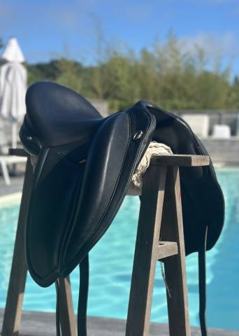 Selle Gaston Mercier Doline II noire &ndash; 16.5/17"