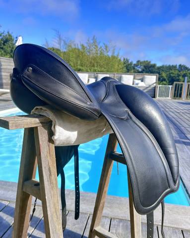Selle Gaston Mercier Doline II noire &ndash; 16.5/17"