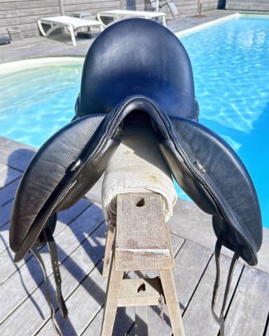 Selle Gaston Mercier Doline II noire &ndash; 16.5/17"