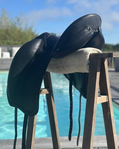 Selle Gaston Mercier Doline II noire &ndash; 16.5/17"