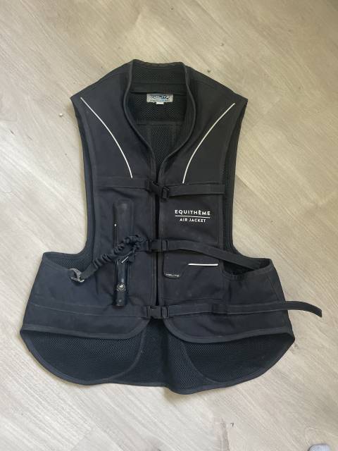 Gilet airbag equitheme x helite 