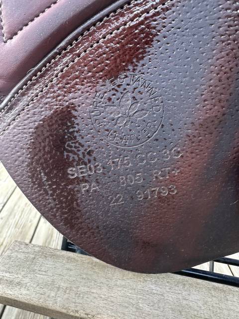 Selle CWD 17,5 doubl&eacute; veau 