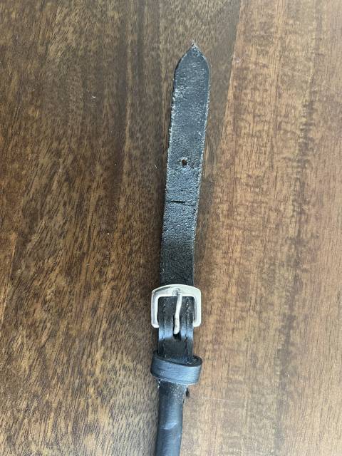 Lani&egrave;re pour selle Club Norton noire