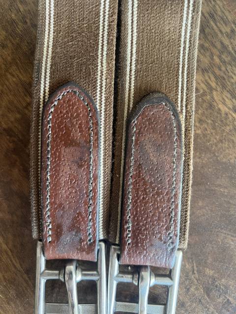 Sangle anatomique cuir 115cm
