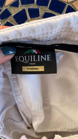 Pantalon d&rsquo;&eacute;quitation Equiline blanc