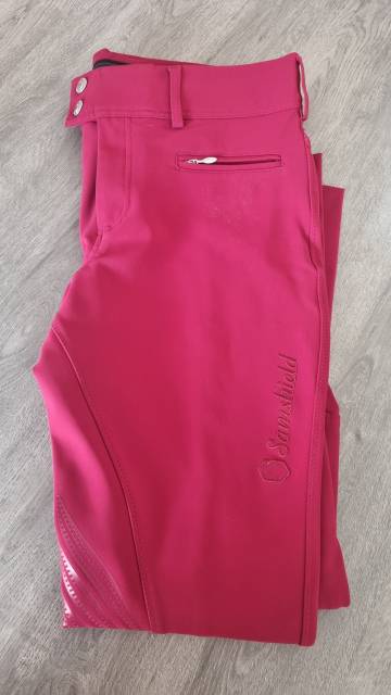 Pantalon samshield rouge cerise 36