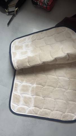 Tapis mixte strass Anna Scarpati 