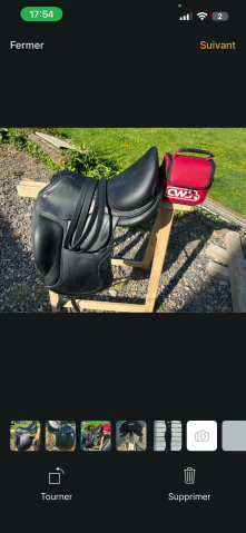 Selle cwd de dressage  
