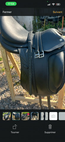 Selle cwd de dressage  