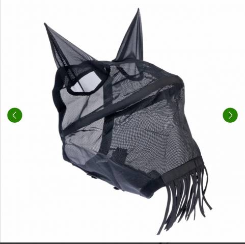 Masque anti mouche pour poney